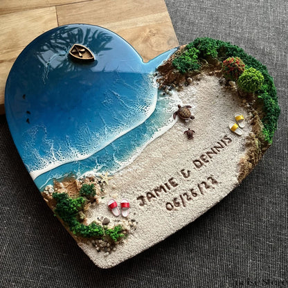 Resin Ocean Wall Art, Recreate Your Favorite Beach