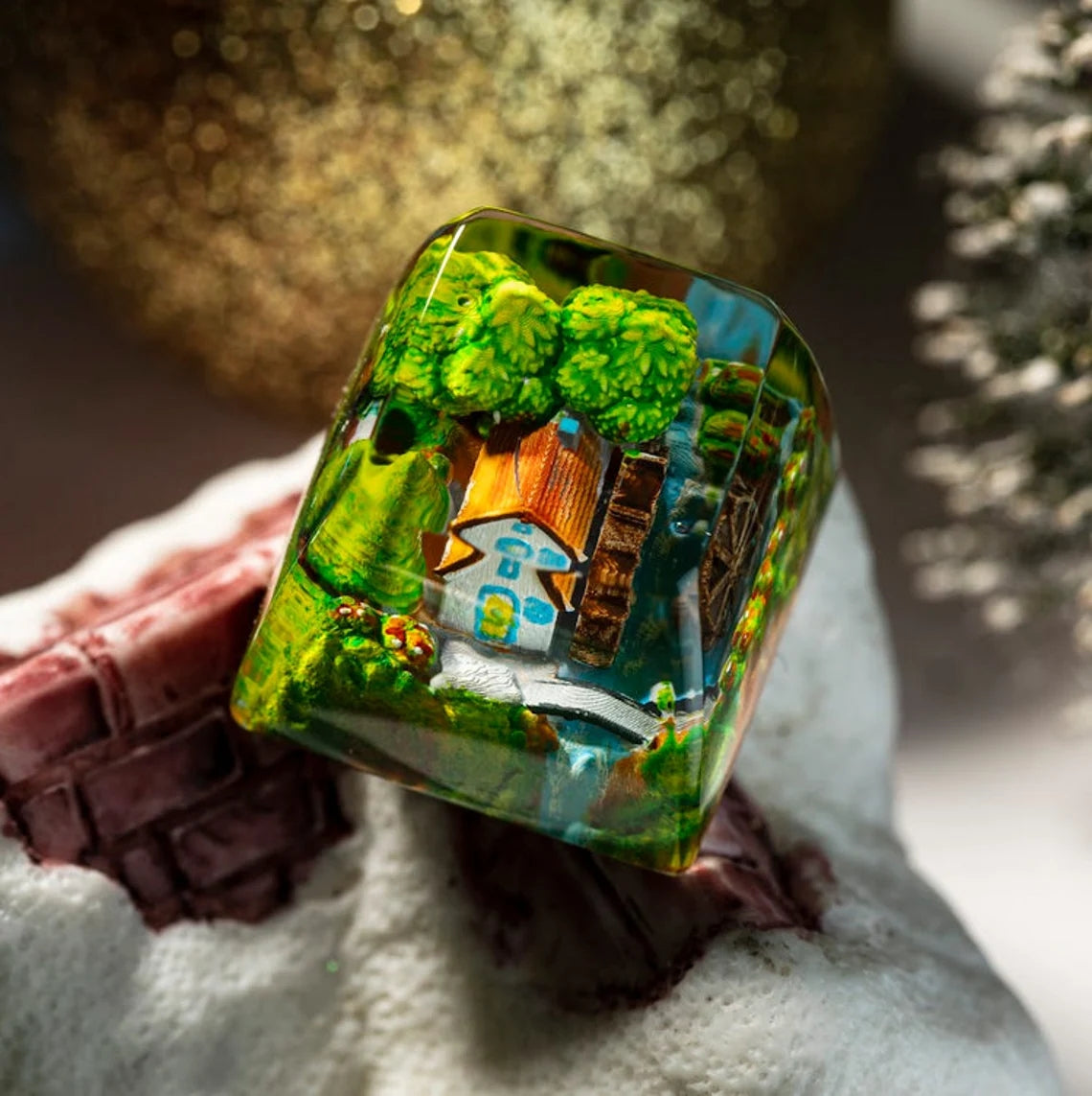 4 Seasons Resin Keycap, Custom Resin Esc Keycaps