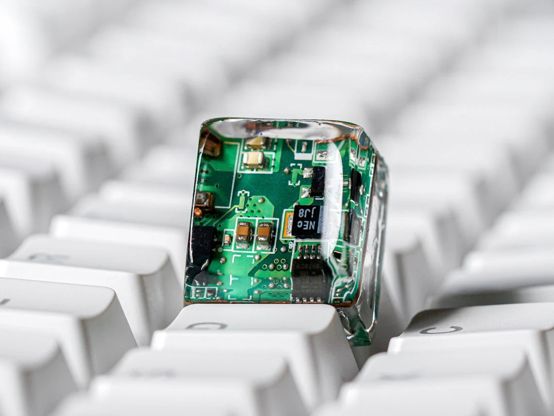 Circuit Board Chip Artisan Keycap